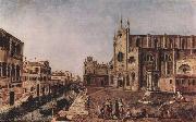 Workshop of Michele Marieschi Campo Santi Giovanni e Paolo, Venedig oil painting
